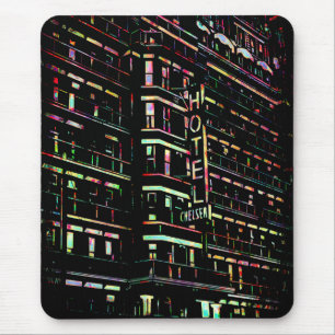 Iconic Hotel Chelsea New York Mouse Mat