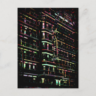 Iconic Hotel Chelsea New York Postcard