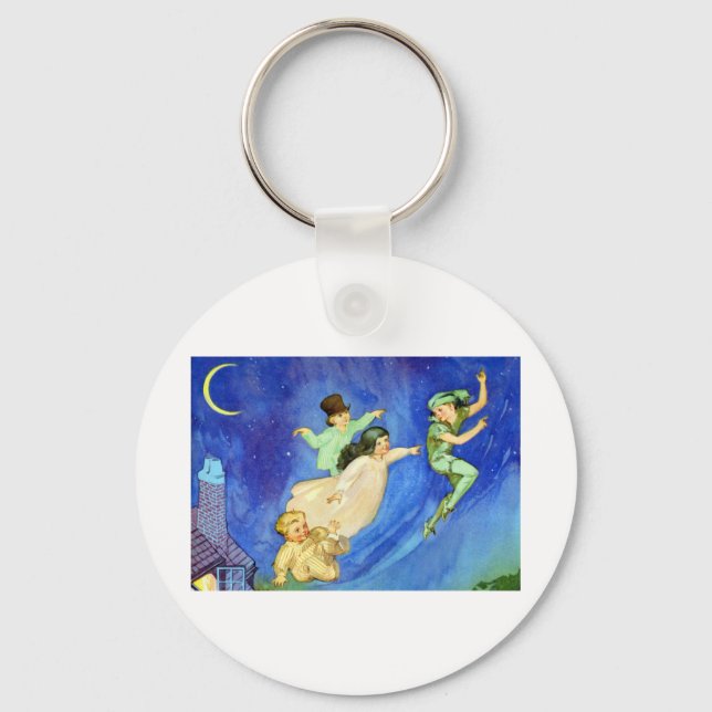 ICONIC IMAGE FROM PETER PAN KEY RING (Front)