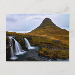 Iconic Kirkjufell Iceland souvenir postcard