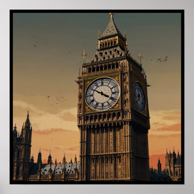 Iconic London  Poster (Front)