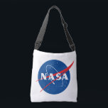 Iconic NASA AOP Cross Body Tote Bag (M/L)<br><div class="desc">IMPORTANT NOTICE: NASA Insignia and identifiers provided and used with permission of NASA.</div>