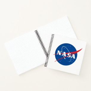 Iconic NASA Art Notebook (Astro Black Spiral)
