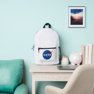 Iconic NASA Backpack (Rocket White)