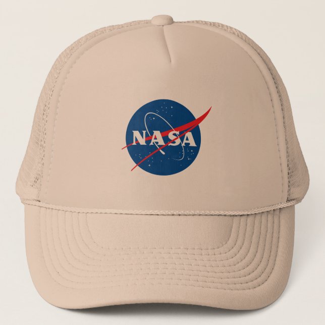 Iconic NASA Baseball Hat (Jupiter Beige) (Front)