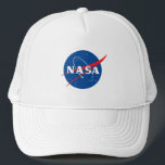Iconic NASA Baseball Hat (Rocket White)<br><div class="desc">IMPORTANT NOTICE: NASA Insignia and identifiers provided and used with permission of NASA.</div>