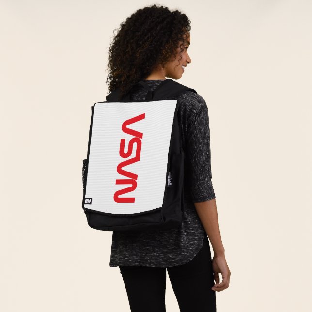 Iconic NASA Circa Bold Backpack (Rocket White) (Worn)