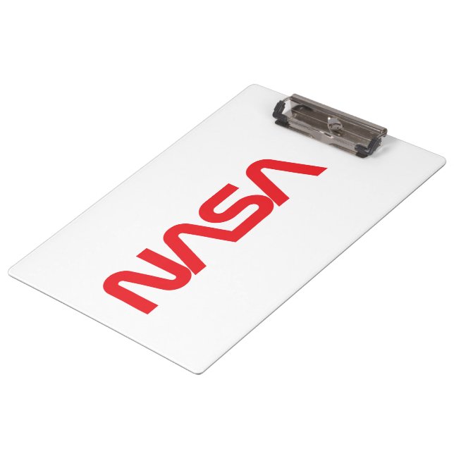 Iconic NASA Circa Clipboard (Rocket White) (Angled)