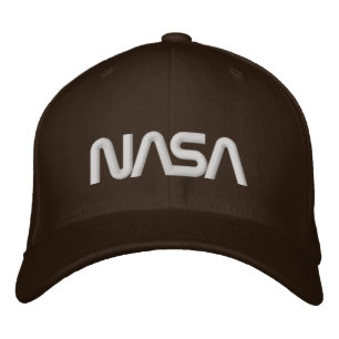 Iconic NASA Circa Earth Brown Wool Embroidered Hat