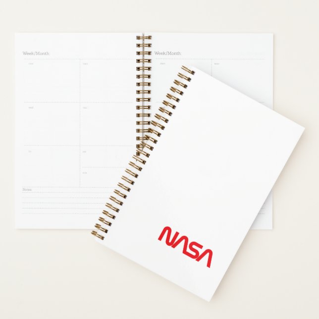 Iconic NASA Circa Elegant Planner (Rocket White) (Display)