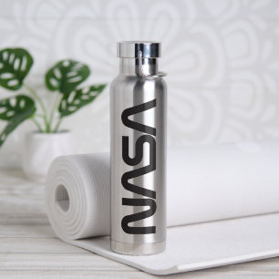 Iconic NASA Circa Mercury Gray Insulated 22 oz Water Bottle