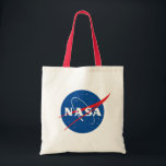 Iconic NASA Comet Red Trim Value Tote Bag<br><div class="desc">IMPORTANT NOTICE: NASA Insignia and identifiers provided and used with permission of NASA.</div>