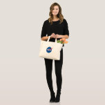 Iconic NASA Cotton Handbag Tote (Pluto Cream)<br><div class="desc">IMPORTANT NOTICE: NASA Insignia and identifiers provided and used with permission of NASA.</div>