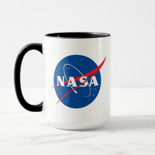 Iconic NASA Eclipse Black/White Ceramic Bistro Mug