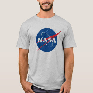 Iconic NASA Heavy Cotton T-Shirt (Moon Grey)