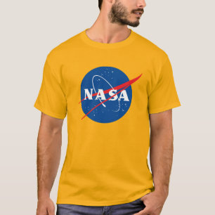 Iconic NASA Heavy Cotton T-Shirt (Saturn Gold)