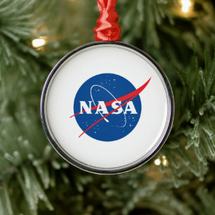 Iconic NASA Holiday Ornament (Round)