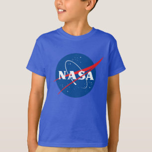Iconic NASA Kids’ Neptune Blue T-Shirt (XS–XL)