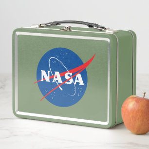 Iconic NASA Mars Olivine Metal Lunch Box