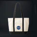 Iconic NASA Preppy Tote Bag (Eclipse Black Trim)<br><div class="desc">IMPORTANT NOTICE: NASA Insignia and identifiers provided and used with permission of NASA.</div>