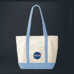 Iconic NASA Preppy Tote Bag (Uranus Blue Trim)<br><div class="desc">IMPORTANT NOTICE: NASA Insignia and identifiers provided and used with permission of NASA.</div>