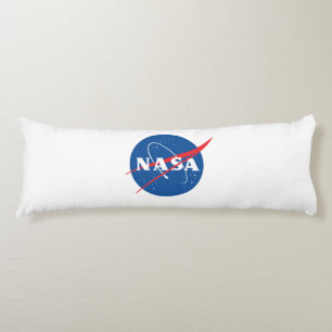 Iconic NASA Rocket White Grade A Cotton 20” x 54” Body Cushion