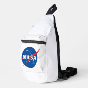 Iconic NASA Rocket White Sling Bag
