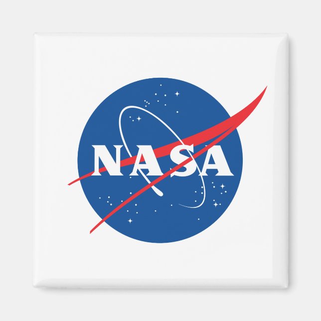 Iconic NASA Square Magnet (Student Value Edit) (Front)