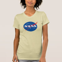 Iconic NASA Women’s Slim T-Shirt (Pluto Creme)
