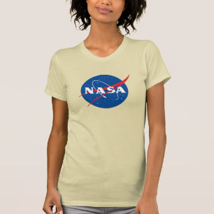 Iconic NASA Women’s Slim T-Shirt (Pluto Creme)