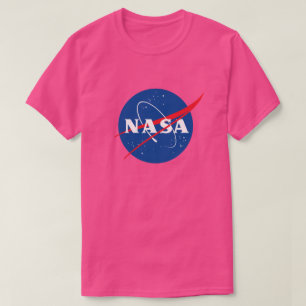 Iconic NASA Women’s T-Shirt (Sunset Pink)