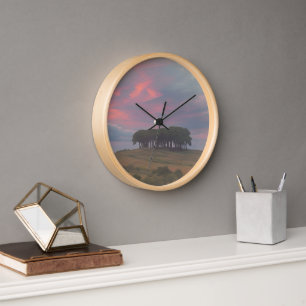 Iconic Nearly Home / There Trees(Cookworthy Knapp) Clock