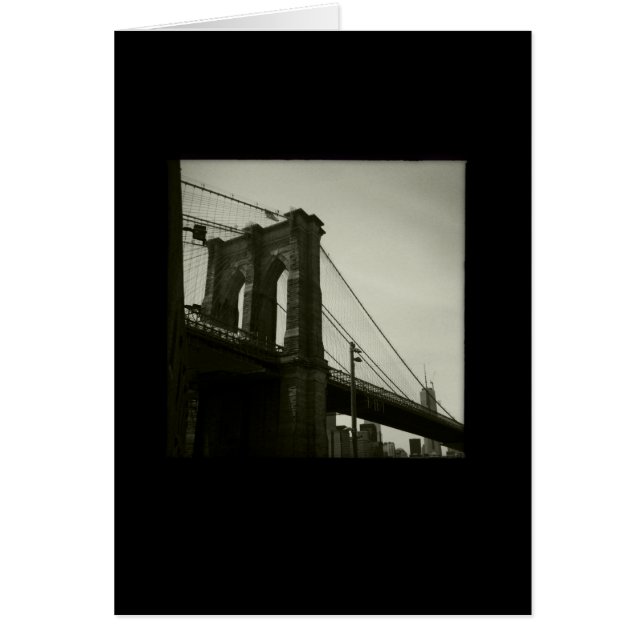 Iconic New York Series: Brooklyn Bridge (Front)