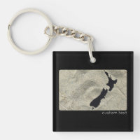 ICONIC NEW ZEALAND SAND BEACH BLACK NZ KIWIANA 