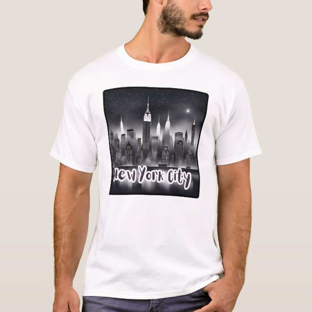 Iconic NYC T-Shirt: New York City Pride T-Shirt (Front)
