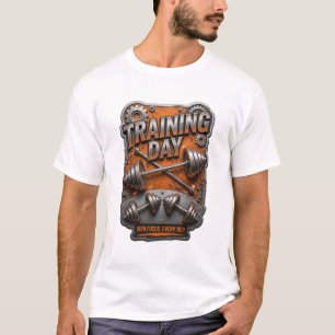 Iconic Orange TRAINING DAY Shirt Design