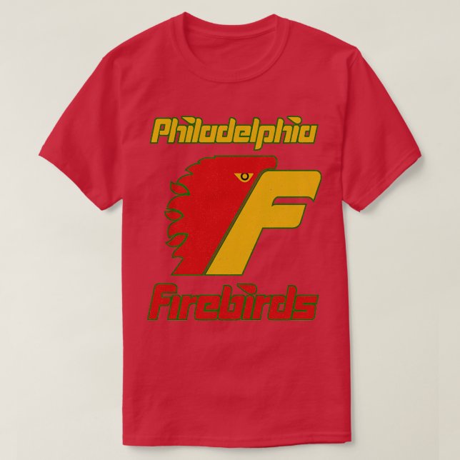 Iconic Philadelphia Firebirds Hockey  1 T-Shirt (Design Front)