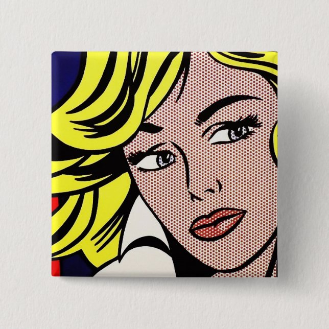 Iconic Pop Art Button (Front)