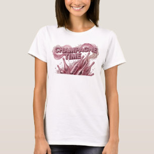 Iconic Red CHAMPAGNE TIME Tee