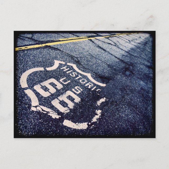 Iconic Route 66 Postcard (Front)