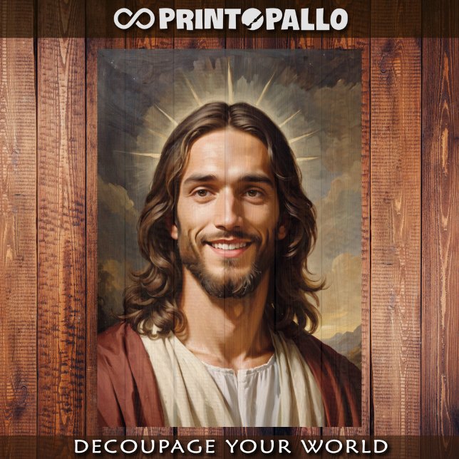 Iconic serenity of Jesus Christ Tissue Paper (Creator Uploaded)