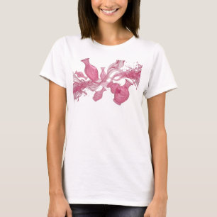 Iconic Silver ABSTRACT ART Fashion Print v2 T-Shirt