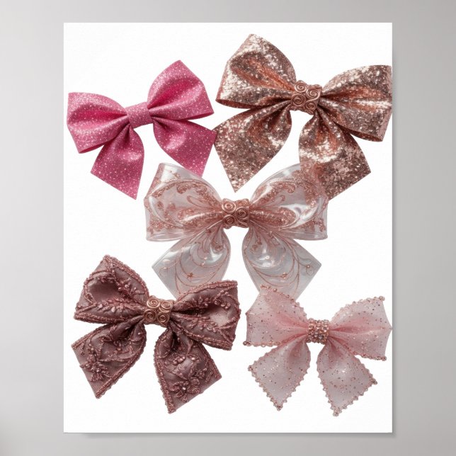 Iconic Silver BOWS Print (Front)