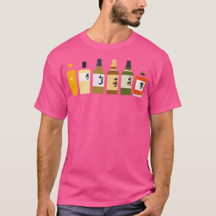 Iconic Suntory Whisky Bottles Collection Flat Desi T-Shirt