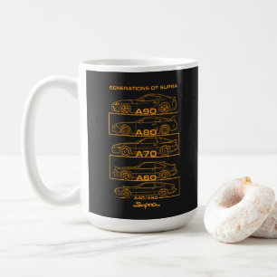 Iconic Supra Silhouette Original Design Coffee Mug