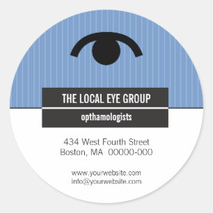 Iconographic Optical Promotional Sticker