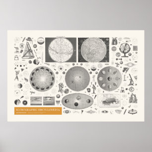 Iconography - Astronomy Poster