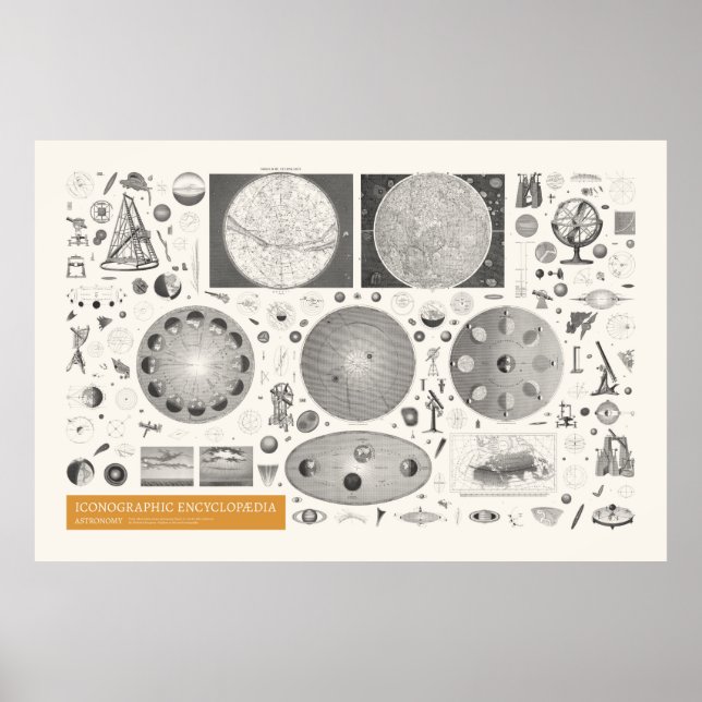 Iconography - Astronomy Poster (Front)