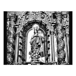 Iconography Seville Black + White Photo Print