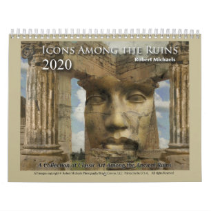 ICONS AMONG THE RUINS - 2020 Wall Calendar